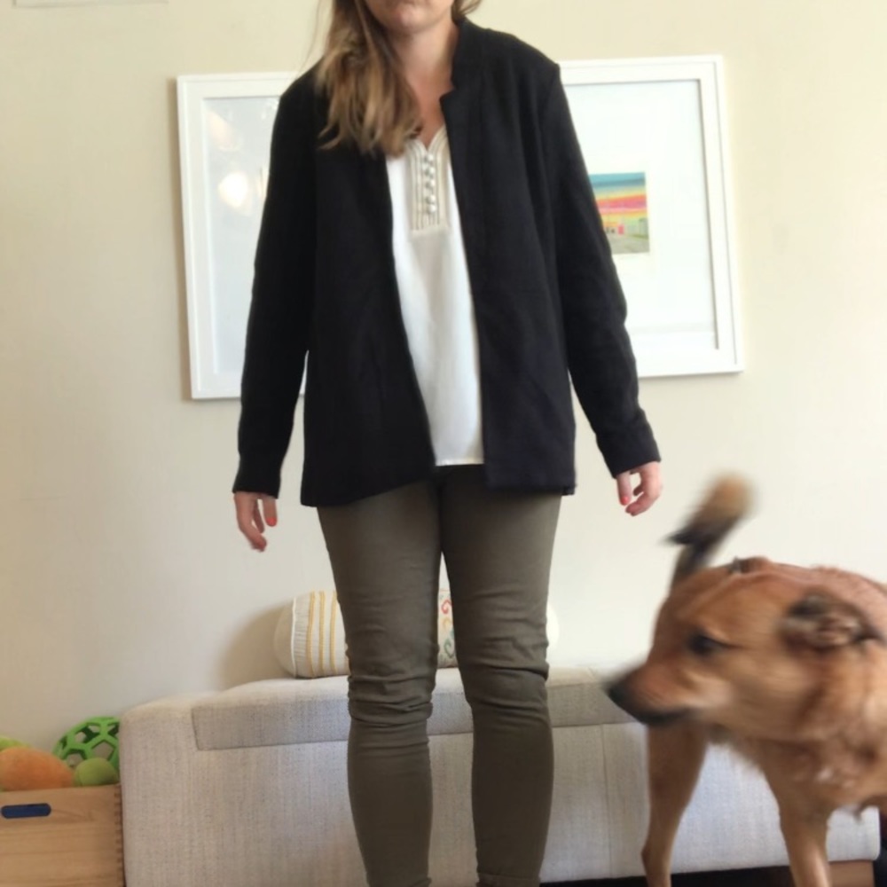 Sweater blazer